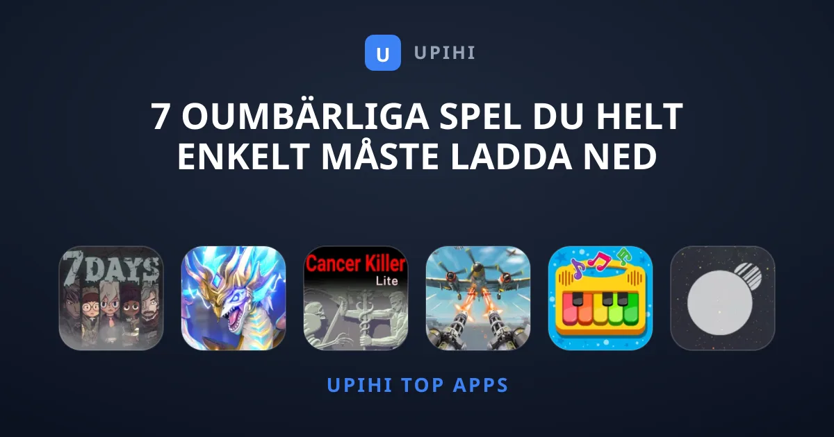 7 Oumbärliga Spel Du Helt Enkelt Måste Ladda Ned